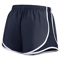 Women's Nike Navy West Virginia Mountaineers Primetime Tempo Performance Shorts