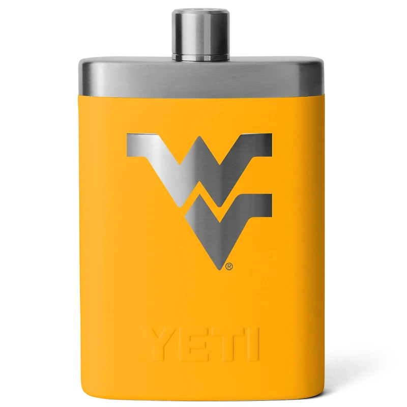 YETI Yellow West Virginia Mountaineers 7oz. Flask