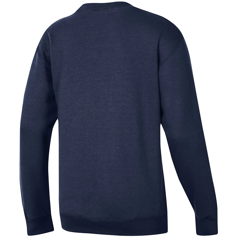 Youth Champion Navy West Virginia Mountaineers Powerblend Fleece Sweatshirt