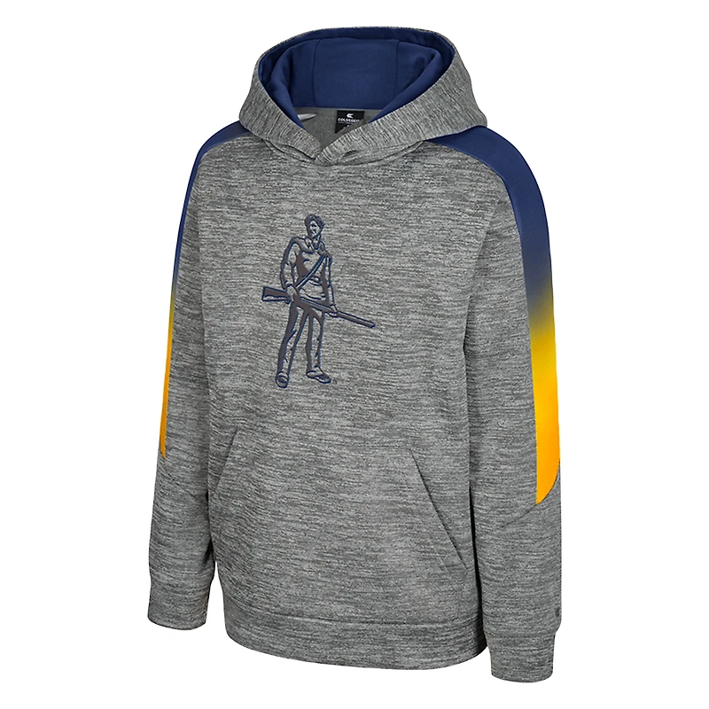 Youth Colosseum Gray West Virginia Mountaineers The Gang Hoodie
