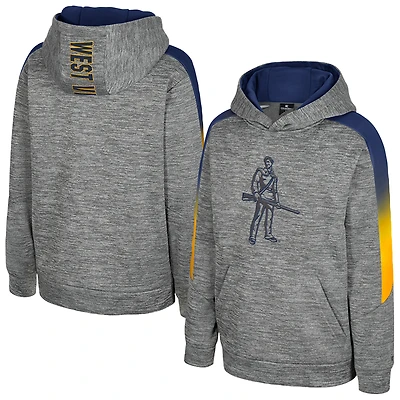 Youth Colosseum Gray West Virginia Mountaineers The Gang Hoodie