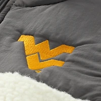 Vêtements pour jeunes, couleur anthracite, veste Teddy Sherpa des Mountaineers de Virginie-Occidentale