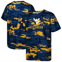 T-shirt sublimé pour jeunes de la marine des West Virginia Mountaineers