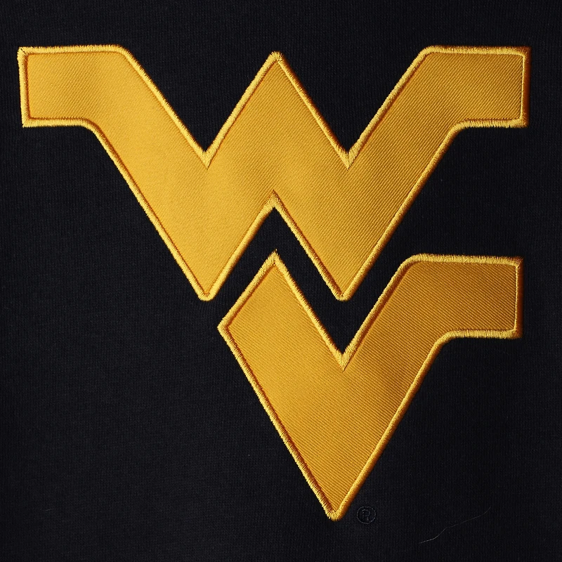 Youth Stadium Athletic Navy West Virginia Mountaineers Big Logo Pullover Hoodie