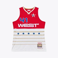 V100492 WestCn Maillot authentique NBA Dirk Nowitzki - All-Star 2006 JERMENAUT JY15694-ASWUNRD #3
