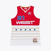 V100492 WestCn Maillot authentique NBA Kevin Garnett - All-Star 2006 JERMENAUT JY15692-ASWUNRD #2
