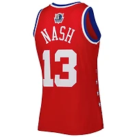Maillot Swingman Mitchell & Ness Steve Nash rouge de la Conférence Ouest 2003 All Star Game pour hommes