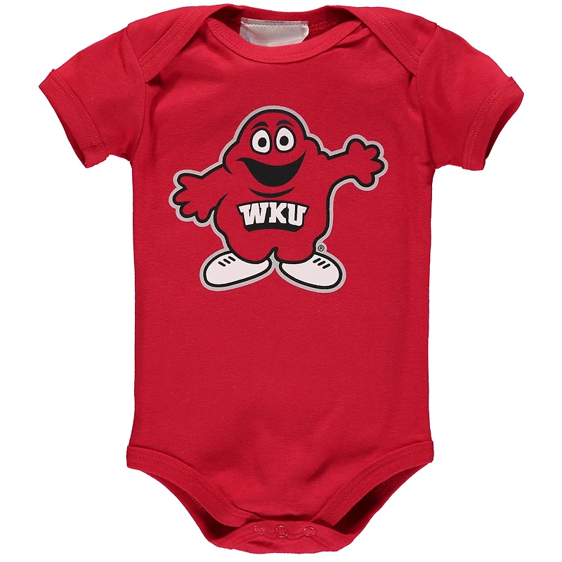 Infant Red Western Kentucky Hilltoppers Big Logo Bodysuit