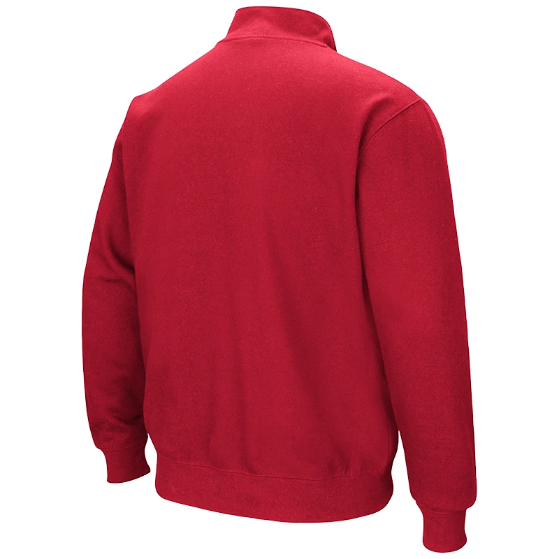 Men's Colosseum Red Western Kentucky Hilltoppers Tortugas Logo Quarter-Zip Jacket