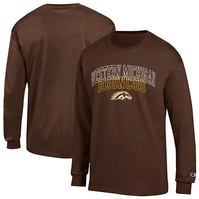 Men's Champion  Brown Western Michigan Broncos Team Long-Sleeve T-Shirt