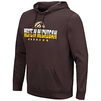 Men's Colosseum Brown Western Michigan Broncos Lantern Pullover Hoodie