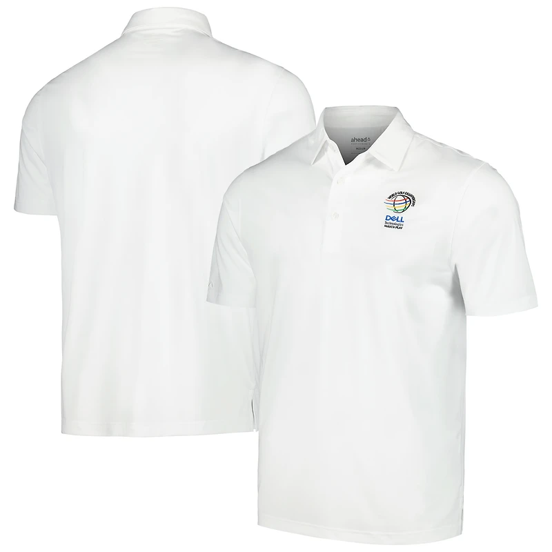 Polo Ahead White WGC-Dell Technologies Match Play Contender pour homme