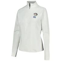 Haut Ahead White WGC-Dell Technologies Match Play Brandi Raglan pour femme