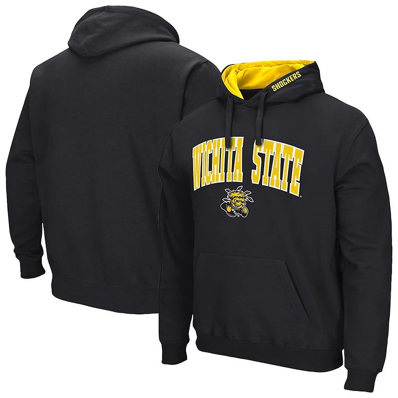 Men's Colosseum Wichita State Shockers Arch & Logo Hoodie