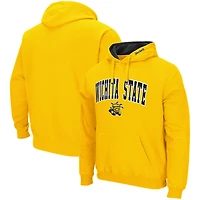 Sweat à capuche Colosseum Yellow Wichita State Shockers Arch and Logo pour homme