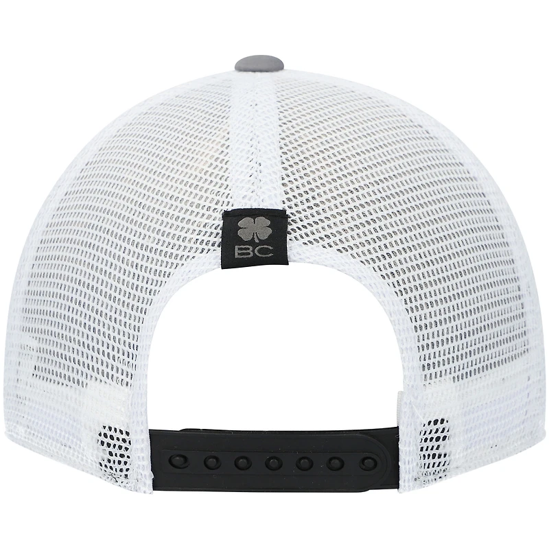 Casquette Snapback grise/blanche Wichita State Shockers Motto Trucker pour homme