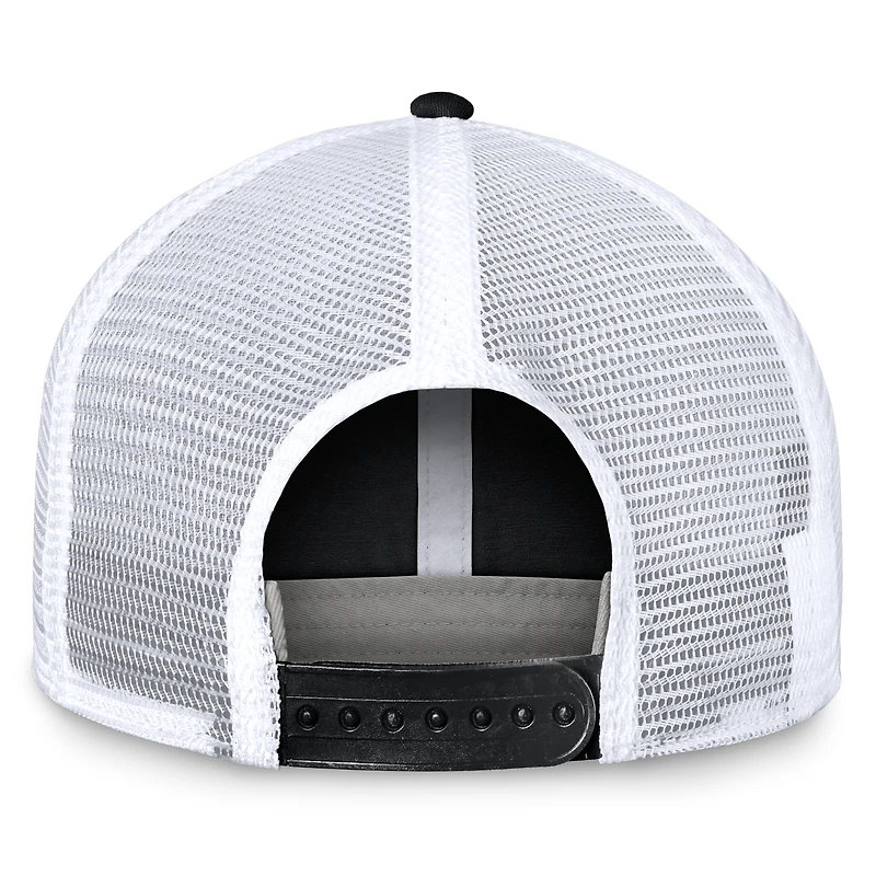 Casquette réglable Top of the World pour hommes, noir/blanc, Wichita State Shockers Free Kick Trucker