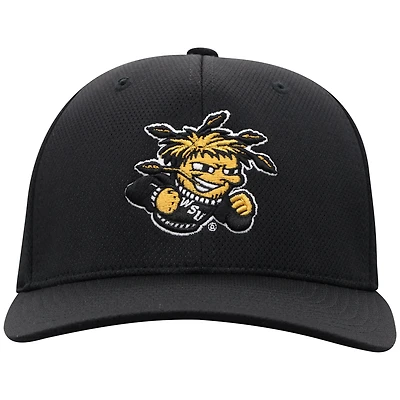 Casquette Reflex Flex noire Top of the World pour homme des Wichita State Shockers