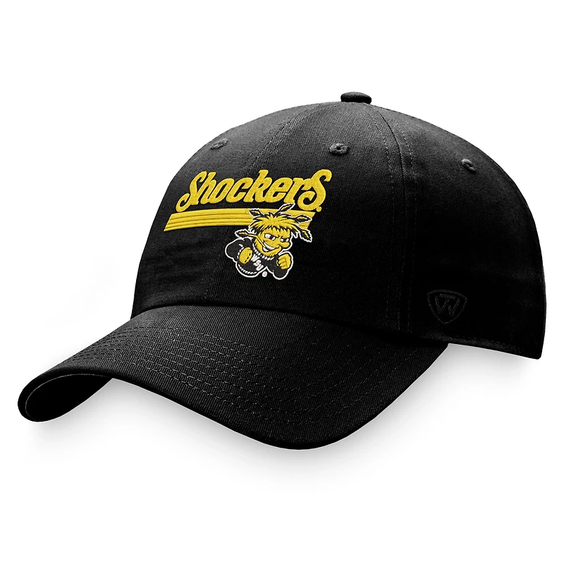 Casquette réglable Top of the World Wichita State Shockers Slice pour homme