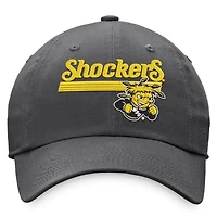 TOP WICHST CHARC NCAA TOP SLICE ADJ - CHARCOAL HATMENUST