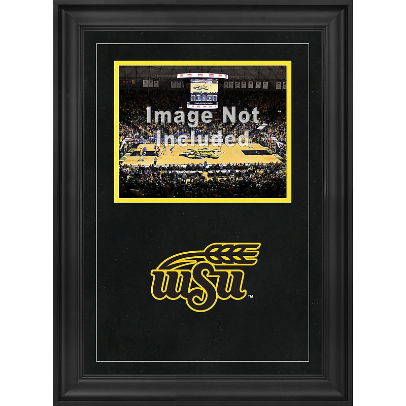 Cadre photo horizontal de luxe 8'' x 10'' des Wichita State Shockers avec logo de l'équipe