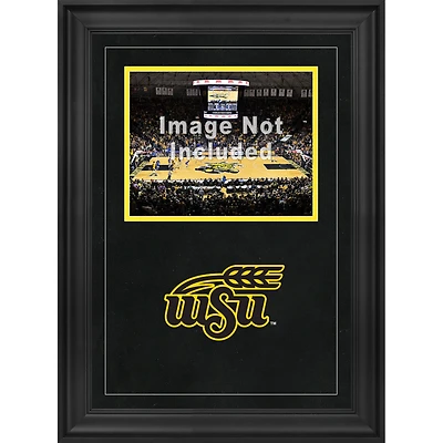 Cadre photo horizontal de luxe 8'' x 10'' des Wichita State Shockers avec logo de l'équipe