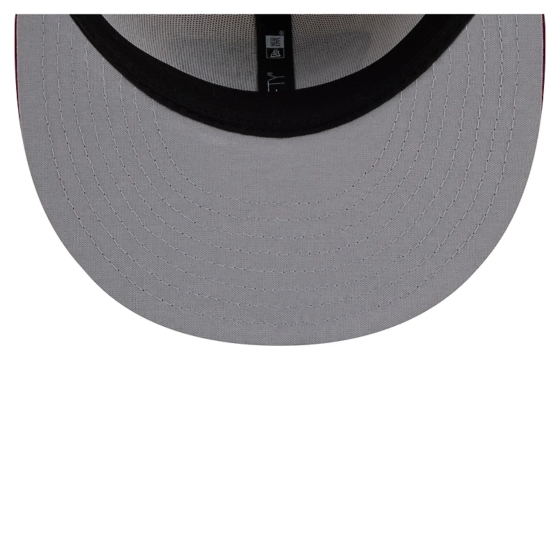 Casquette ajustée New Era 59FIFTY pour homme, beige/rouge foncé, Wichita Wind Surge Minor League Theme Nights