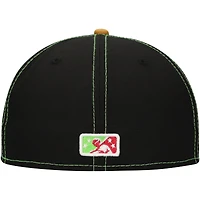 Casquette ajustée New Era noire Tumba Vacas de Wichita Copa la Diversión 59FIFTY pour hommes