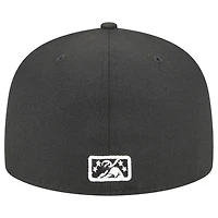 Men's New Era Black Wichita Wind Surge Theme Nights  59FIFTY Fitted Hat