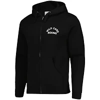 Sweat à capuche zippé noir Wild Card Boxing