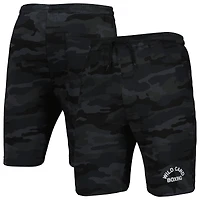 Short de boxe Wild Card camouflage logo old school