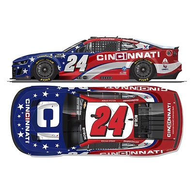 Action Racing William Byron 2026 #24 CINCINNATI 1:64 Regular Paint Die-Cast Chevrolet Camaro ZL1