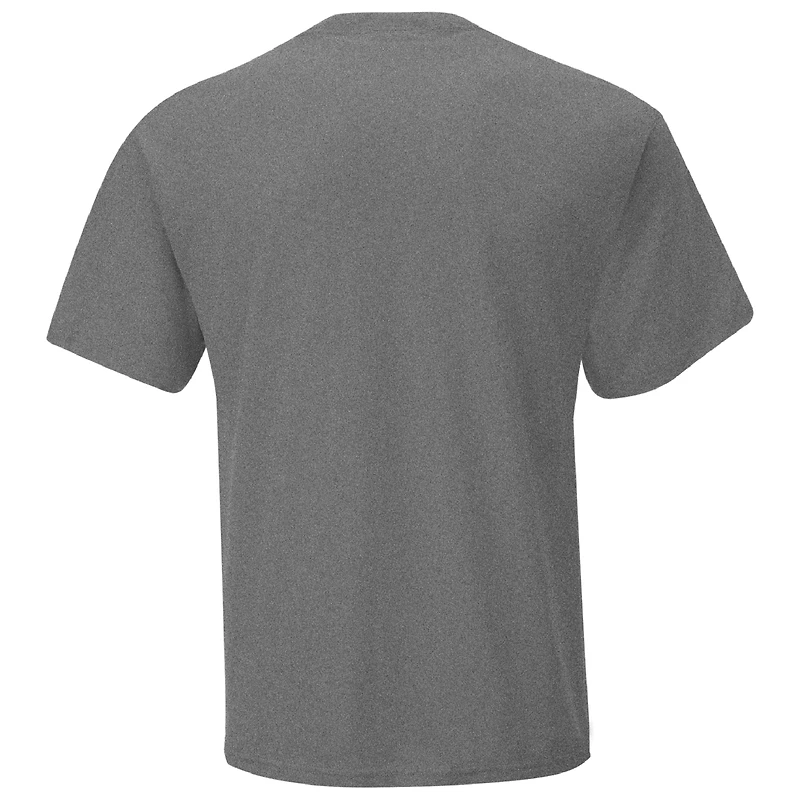 Men's Checkered Flag Sports Heather Charcoal William Byron 2025 Iowa Corn 350 Race Winner T-Shirt