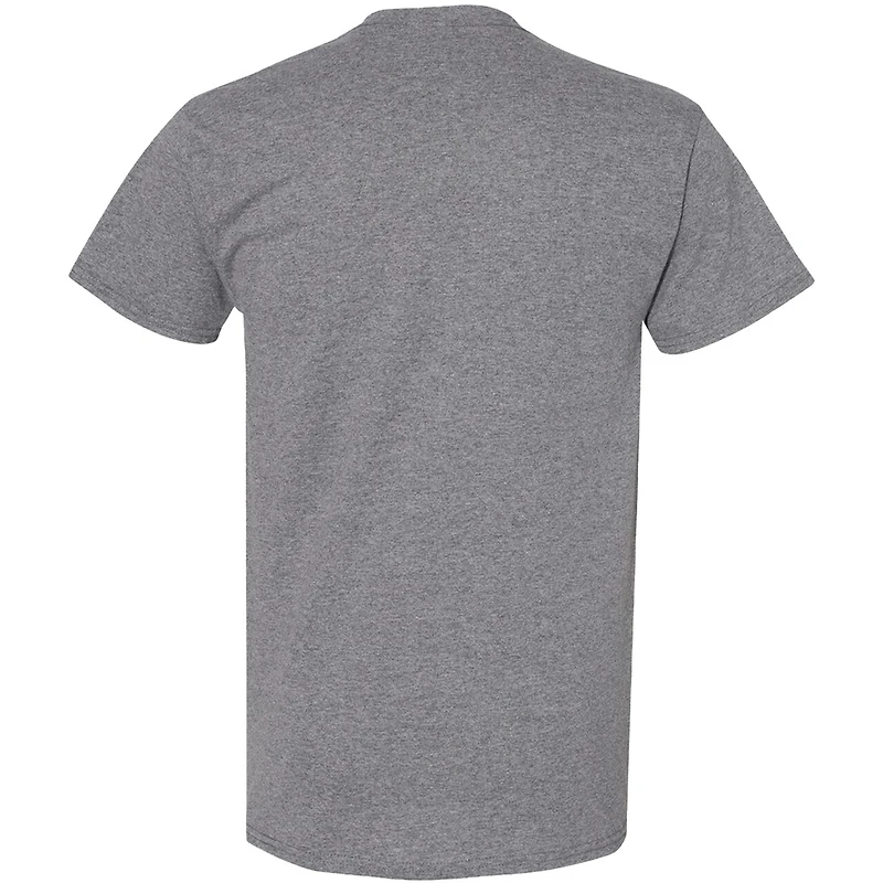 T-shirt William Byron, champion de la saison régulière NASCAR Cup Series 2025, anthracite chiné, drapeau à damier pour homme