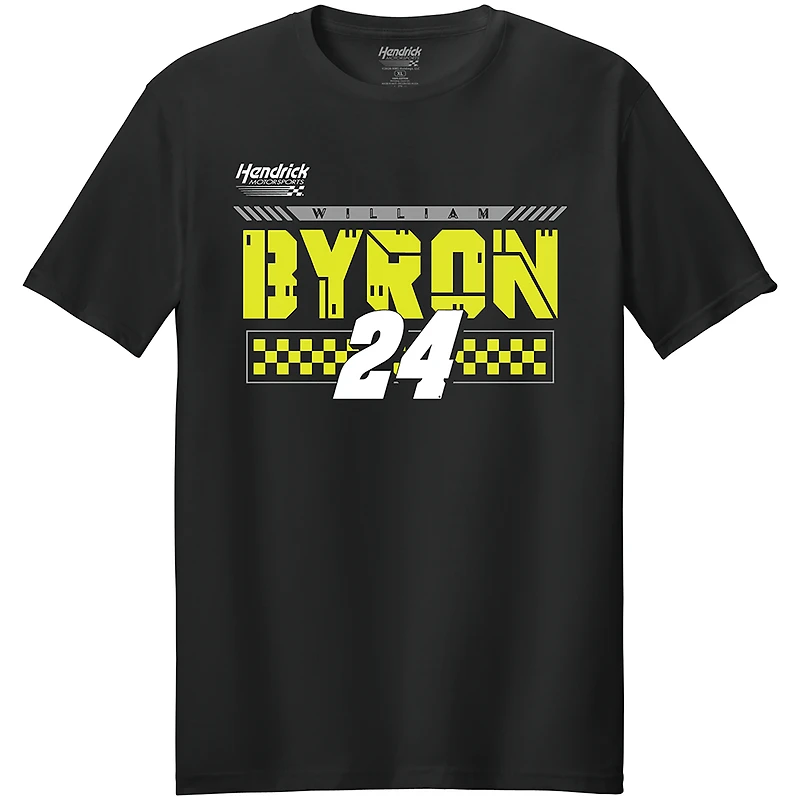 Men's Classic Ink Black William Byron Anduril T-Shirt