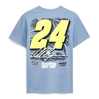 T-shirt William Byron Raptor bleu poudre classique pour homme