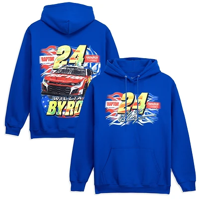 Sweat à capuche Royal William Byron n° 24 Raptor pour homme, Classic Ink