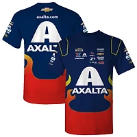 T-shirt bleu pour homme de la collection Hendrick Motorsports Team William Byron Axalta