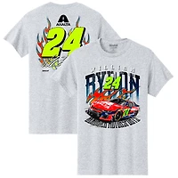 Men's Hendrick Motorsports Team Collection  Heather Gray William Byron Axalta Car T-Shirt