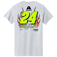 Men's Hendrick Motorsports Team Collection  Heather Gray William Byron Axalta Car T-Shirt