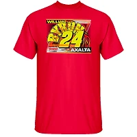 Men's Hendrick Motorsports Team Collection Red William Byron Axalta Darlington Throwback Car T-Shirt