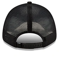 Men's New Era Black William Byron Raptor 9FORTY A-Frame Trucker Snapback Adjustable Hat