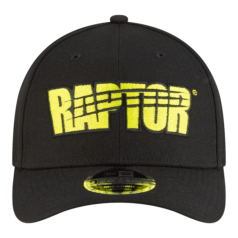 Men's New Era Black William Byron Raptor 9FORTY M-Crown Adjustable Hat