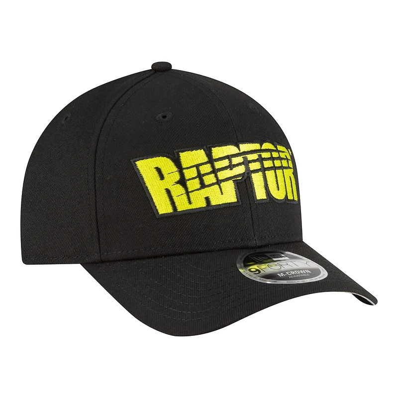 Casquette ajustable New Era William Byron Raptor 9FORTY M-Crown noire pour homme