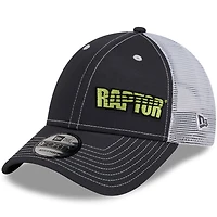 Men's New Era  Graphite/White William Byron Raptor 9FORTY Trucker Adjustable Hat