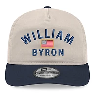 Casquette ajustable New Era kaki/marine William Byron Flag 19TWENTY pour homme