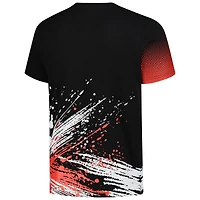 T-shirt noir Touchdown Extreme pour homme, modèle Starter, William Byron