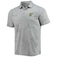 Polo William Byron Miramar Blooms Tommy Bahama gris pour homme