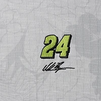 Men's Tommy Bahama Gray William Byron Miramar Blooms Polo