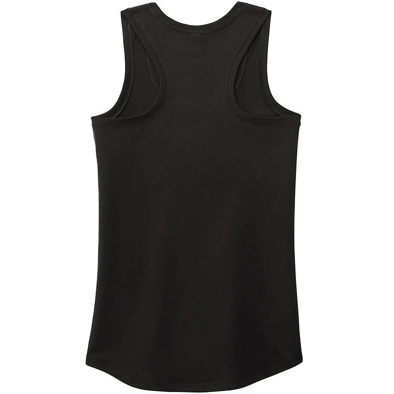 Women's Hendrick Motorsports Team Collection Black William Byron Name & Number Racerback Tri-Blend Tank Top